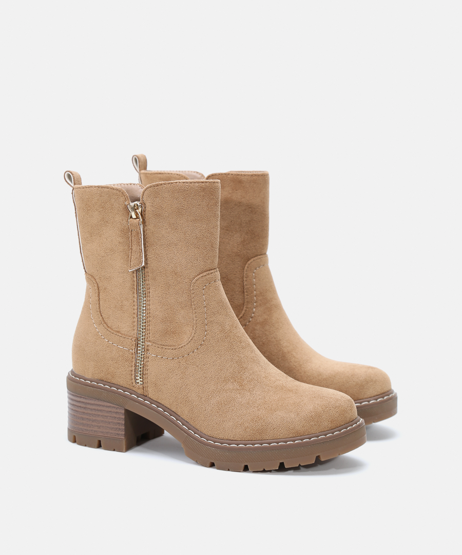 Botines cremallera externa image number null